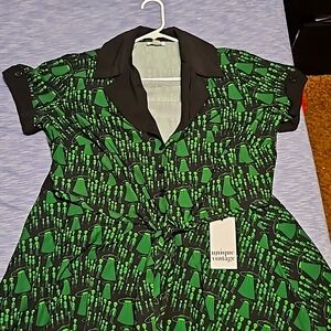 Unique Vintage matching skirt and top size 1X/16